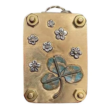 Mikro Blomsterpresse Sett Bærbar Metall Blomsterpresseverktøy med 10 Tørkepapir Plant