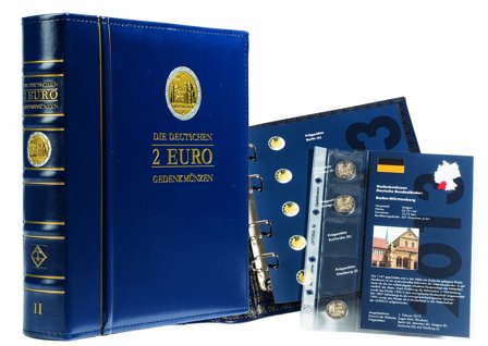 Tillæg 2016 til album til tyske 2-Euro Erindringsmønter 'Sachsen'