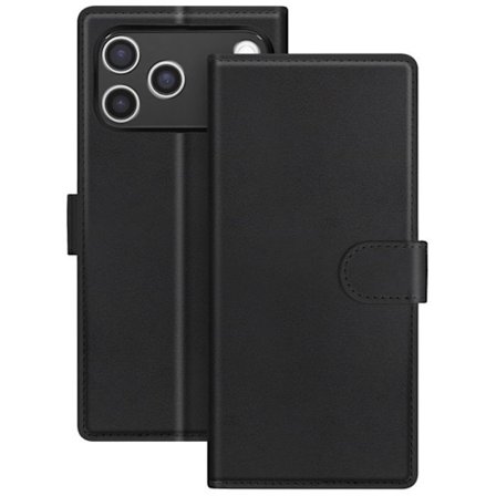 2-i-1 Etui til iPhone 17 Pro Magnetisk med Kortlukker og Video Støtte Mayaxess Sort