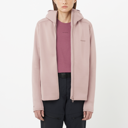 Salomon - Midlayer Bekleidung Outline Warm Fleece Hd W