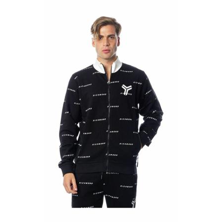 John Richmond Zip-throughs , Zwart , Heren , Maat: 3XL Hoodies & sweatvesten