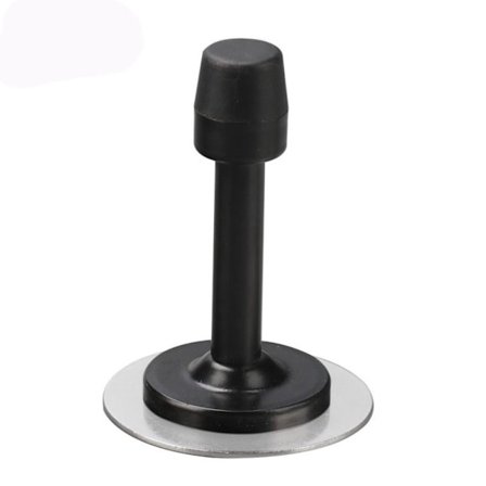 Dørstopper Dørkollisjonspute SVART SVART