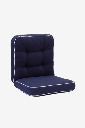 Hillerstorp - Sete/ryggpute Texas Low - Blå - Posisjonsputer - Fra Homeroom