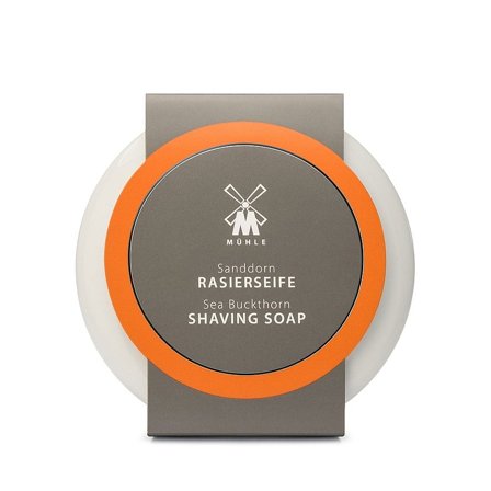 Mühle Shaving Barbersæbe i skål, Havtorn, 65 gr., Hår, Skægpleje, Skægshampoo