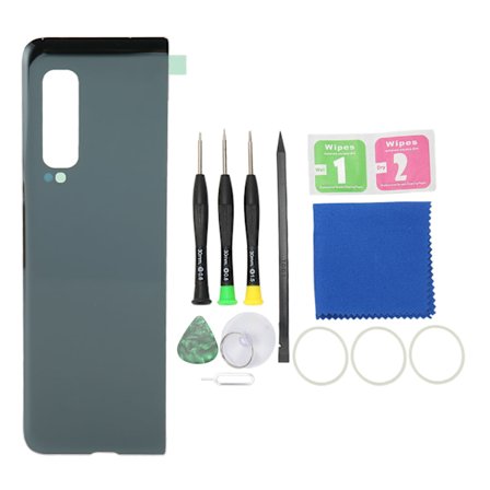 Bakre glasbyte med förinstallerad tejp och reparationsverktyg för Samsung Galaxy Z Fold SM F900