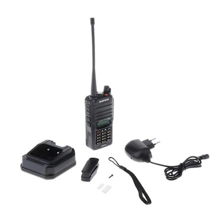 UV-9R Plus Walkie Talkie Høj Effekt 2-vejs Radio Lang Rækkevidde UHF/VHF-WELLNGS