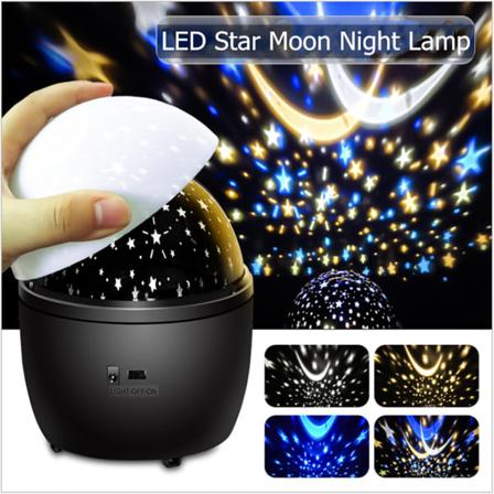 Stjärnprojektor Led Nattljusläge Rumsbelysning Lyser I Mörkret