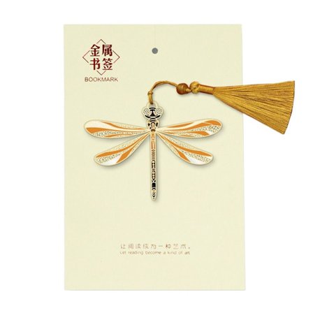 Bokmerke i metall Bokklipp DRAGONFLY DRAGONFLY