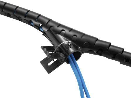 Equip Coiled Cable Tube Sleeve, 1M