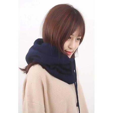 Dame Balaclava Hette Lue Vinter Kashmir Strikket Beanie Lue Ski Maske Skilue Utendørs (nary)