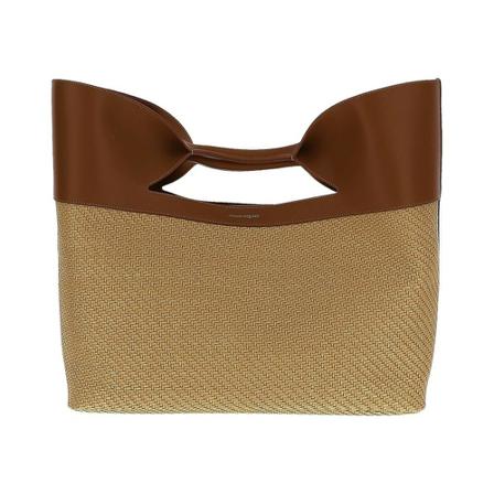 Alexander McQueen, Bow Bag Bruin, Dames, Maat:ONE Size