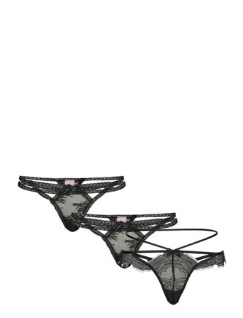 3-Pack Irina String T Black Hunkemöller