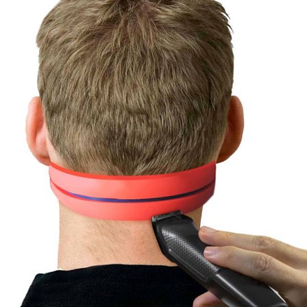 Halslinje Rake Guide Hands Free Hårklippning Trimmer Verktyg Raka Linjer Precision Styling