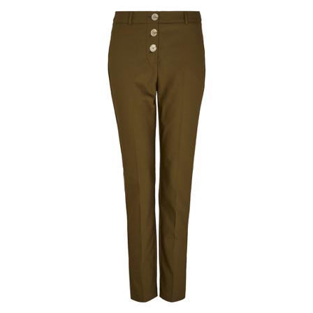 Comma, Tapered Trousers Groen, Dames, Maat:L