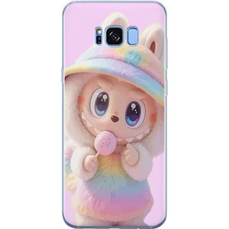 Yhteensopiva Puhelinkuori Samsung Galaxy S8 Monsteri pupunukke vinyylihahmo hauskoilla ilmeillä