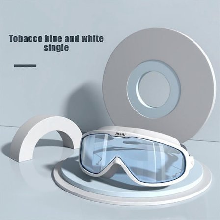 Anti-dug svømmebriller Voksne Vandtætte Stor Ramme Svømmedykkerbriller