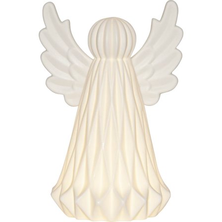 Star Trading - Dekorasjonsfigur 992-74 Dekoration Vinter Ängel Hvit