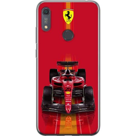 Yhteensopiva Puhelinkuori Huawei Huawei Y6s (2019) Ferrari Formula 1 -auto ikonisessa punaisessa muotoilussa urheilullisella tarkkuudella