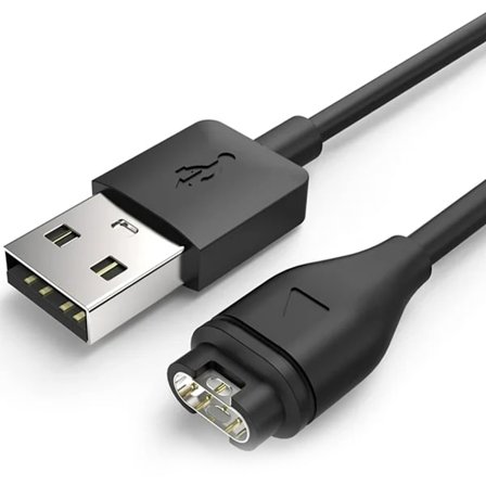 Latauskaapeli Garmin-laitteille, kestävä ja laadukas USB C -laturi, yhteensopiva Fenix 5X Vivoactive 3 Forerunner 935 Vivosportin kanssa, turvallinen 