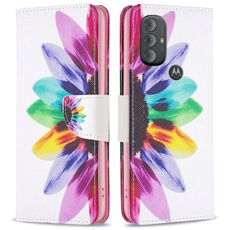 Wonderland Motorola Moto G Power (2022) flip etui - Solsikke