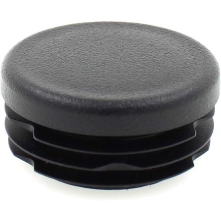 16 stycken - Runda räfflade ändkåpor för rörformade ben på möbler, bord och stolar (25 mm)