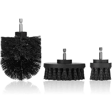 Borstborste för borr, 2 '' / 3.5 '' / 4 '' roterande borste för rengöring