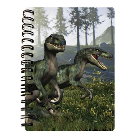 Prime 3D Notesbog Velociraptorer