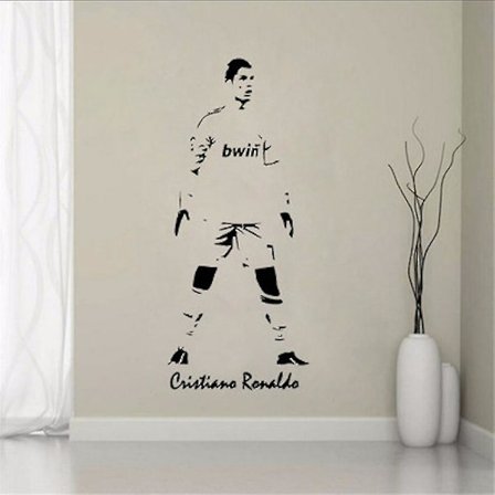 Cristiano Ronaldo Fotbollsspelare Poster Väggdekor