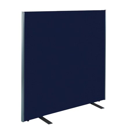 Floor screen, 1400x1800 mm, blue