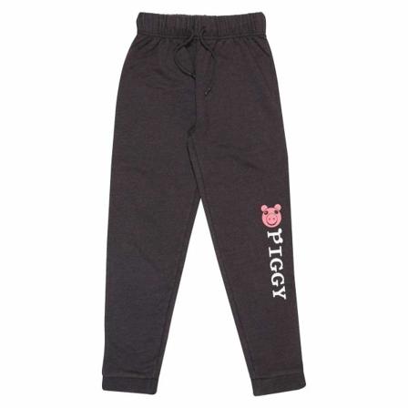 Piggy Barn-/barnansikte Joggingbottnar 7-8 År Svart