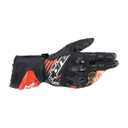 Mănuși Moto Alpinestars GP Tech V2 negru/alb/roșu 3XL