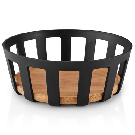 Eva solo Nordic Kitchen brødkurv large - Sort/bambus | KitchenOne