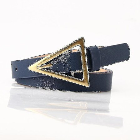 Dame Bælter Mode Trekant Spænde Tynd Bælte Ny Trend Personlighed Dekorativt Bånd All-matching