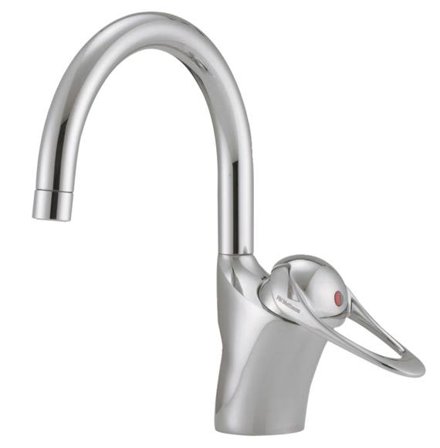 FM Mattsson 9000E 8118-0000 Tvättränneblandare med hög pip, Badrum