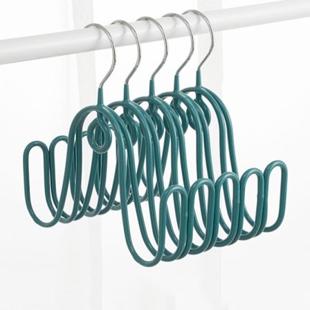 Multi-Purpose Tørresko Stativ Tøj Opbevaring Krog GRØN