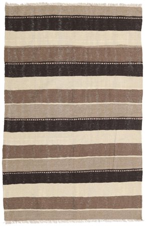 Striped Small Kilim Rug 128X198 Wool
