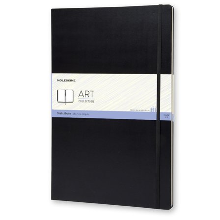 Moleskine Luonnoslehtiö ART collection A3 Musta