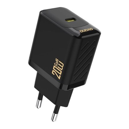 Dudao GaN USB-C vægoplader 20W PD – Sort