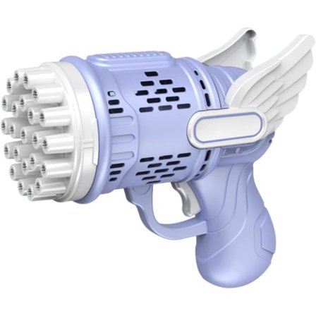 23-reikäinen kuplapistooli kuplakonemalli, automaattinen bazooka, violetti