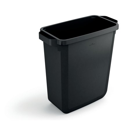 DURABLE Papperskorg Durabin Eco 60L svart - Lyreco - Städ och hygien - Avfallshantering och källsortering - Sortering och återvinning