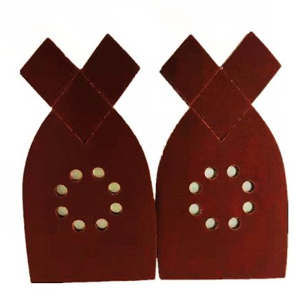 50 ark sandpapir, sandpapir og sandpapir krog og løkke sandpapir 60,80,120,180,240 grit