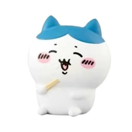 Chiikawa Figur Kawaii Hachiware Ornament Selvironnende Bjørn