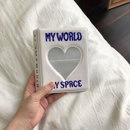 Fotoalbum Fotokortholder HVID