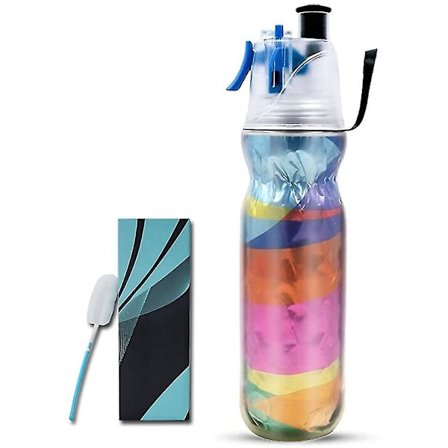 Bærbar tåkespray vannflaske, lekkasjesikker isolert flaske