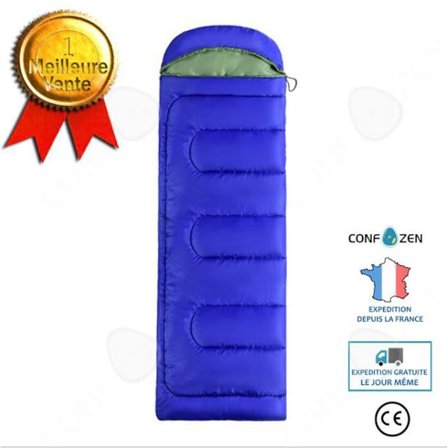Sovsäck - CONFO - Fodral - Blå - 220 cm x 75 cm - Mjuk foder