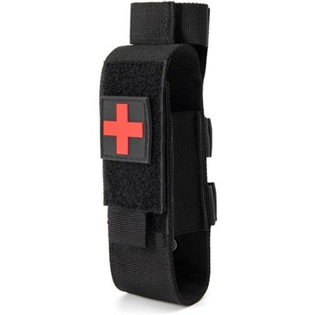 Taktisk Tourniquet-holder, Bærbar Militær Førstehjælpsudstyrstaske & Traume Medicinsk Sakselomme til Nødsituationer