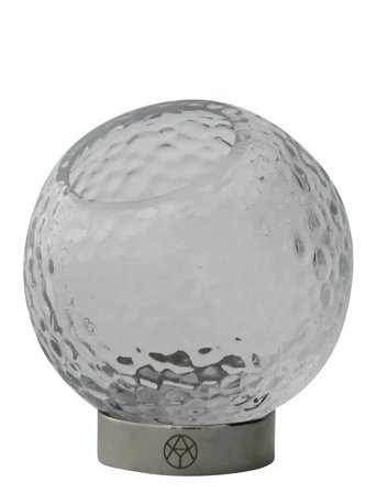 AYTM Globe Bubbles Fyrfadsstage Med Holder - Nude - Ø10XH9.5CM