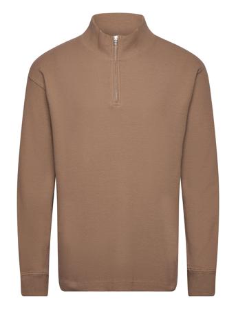 Waffle Swindon Sweat Mads Nørgaard Beige