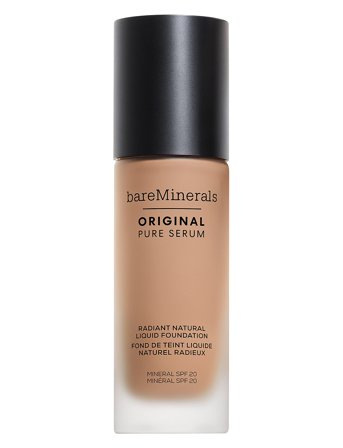 bareMinerals Original Pure Serum Radiant Natural Liquid Foundation Mineral Spf 20 - 34 ml