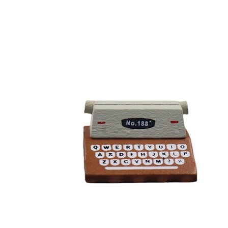Imitation skrivare visitkortshållare, kaffe retro meddelandehållare